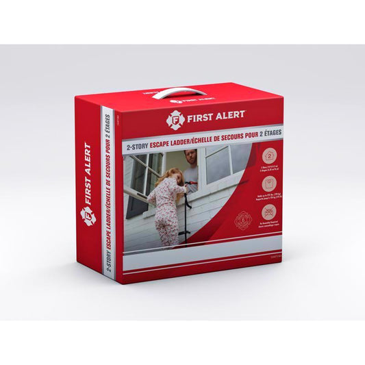 First Alert 14 ft. H Steel Fire Escape Ladder 375 lb. cap.