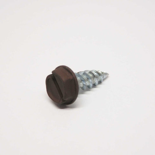 SCRW GUTR 1/2" BRN 100PK