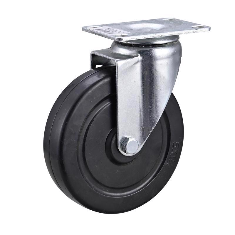 CASTER SFTRUB 5" SWVL