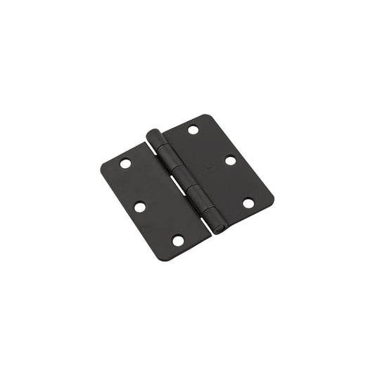 DOOR HINGE BLACK 3-1/2"L
