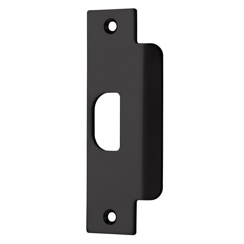 DOOR STRIKE STEEL MT BLK