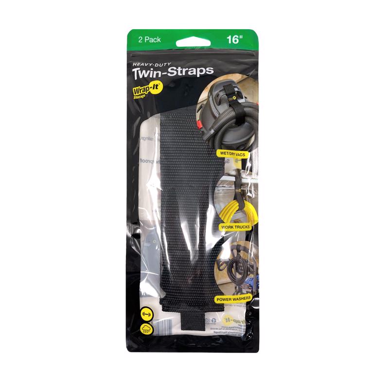 CABLE ORG BLK 2PK