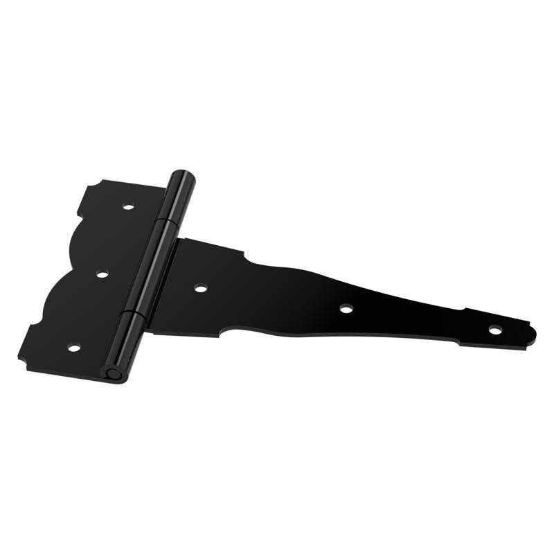 ORNAMENTL T HINGE BK 10"