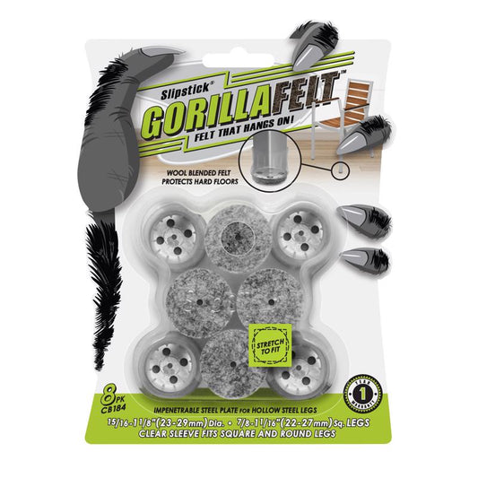 TABL/CHAR LEG TIP 1" 8PK