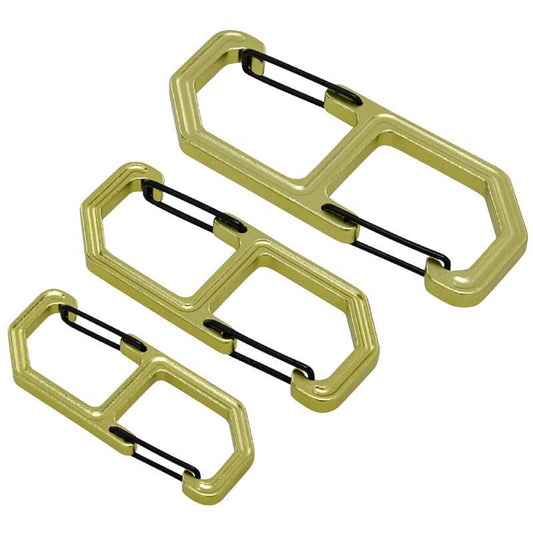 CLIP HK BLK/GRN ALU