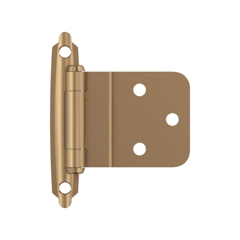INSET HINGE CHMP BRZ 2PK