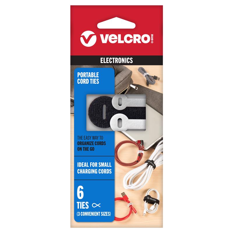 TIES NYLON ASST 6PK