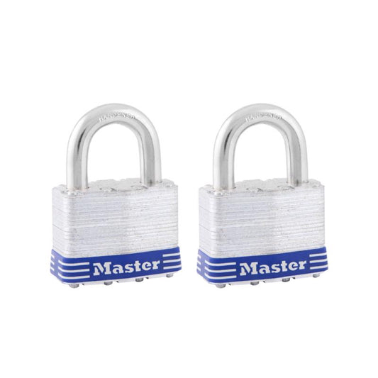 PADLOCK 2"LAMINATED 2PK