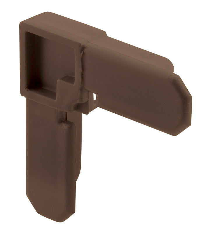 CRNR SCRN 3/8"PLST BRNZ