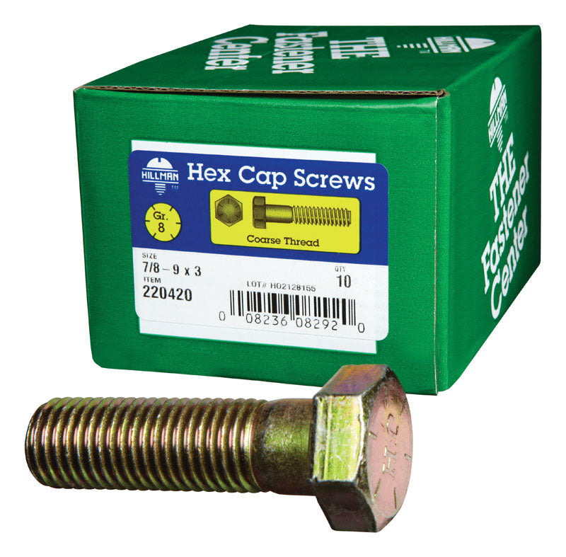 BOLT GR8 7/8-9NC3" BX10