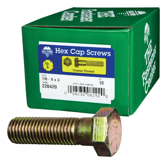 BOLT GR8 7/8-9NC3" BX10