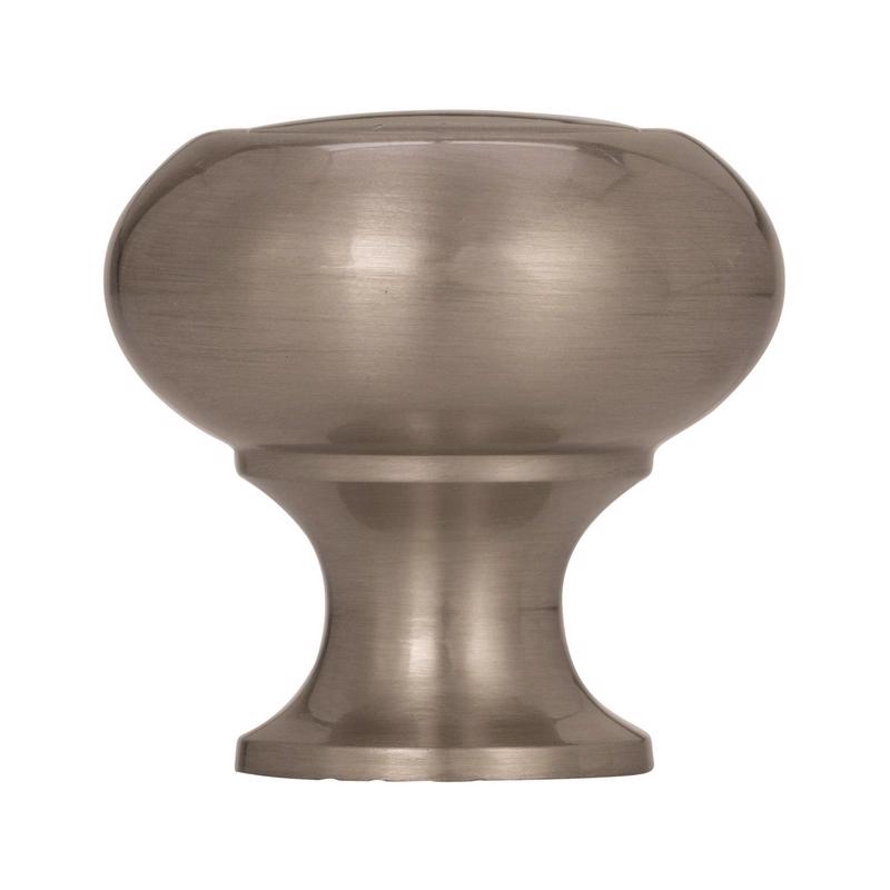KNOB RING1-1/4"SATN NKL