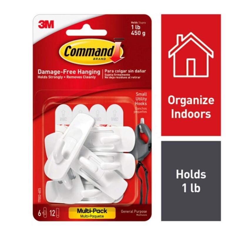 UTILITY HOOK WHITE SMALL