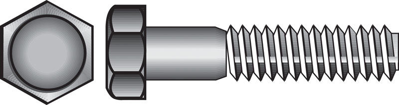 GALV HX BOLTS 3/8X2