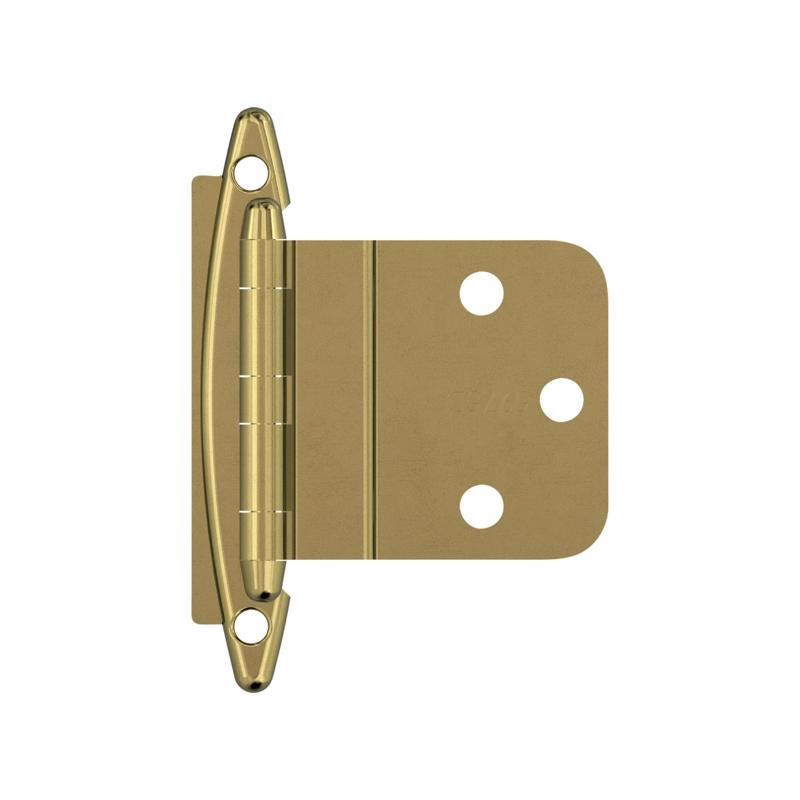 HINGE 3/8INSET BRT BRASS