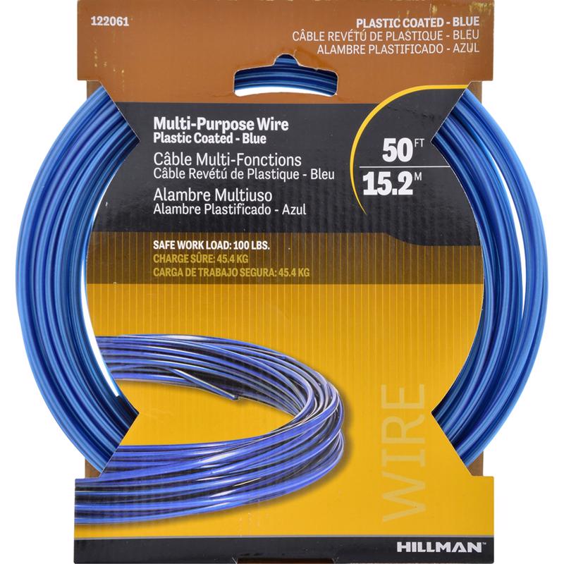 WIRE PLSTC CTD STRD 50'