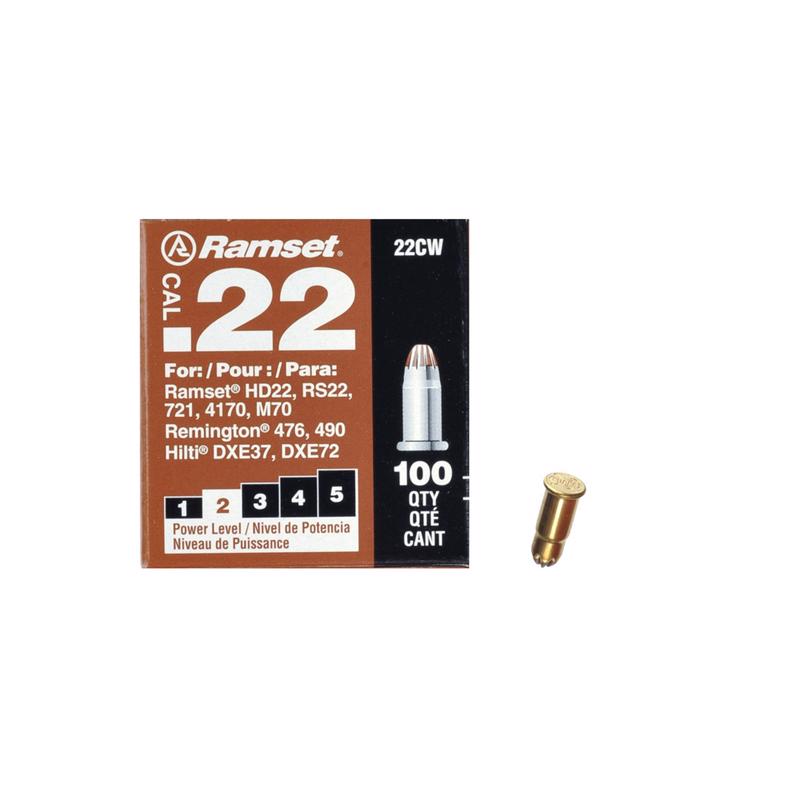 POWDER LOAD.22 BRN100PK