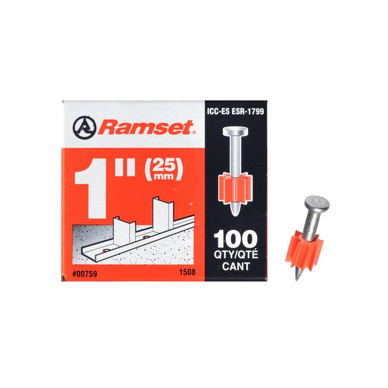PIN POWR HAMR 1" 100PK