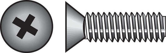 SCRW MCH PH FH 6-32X1/2"
