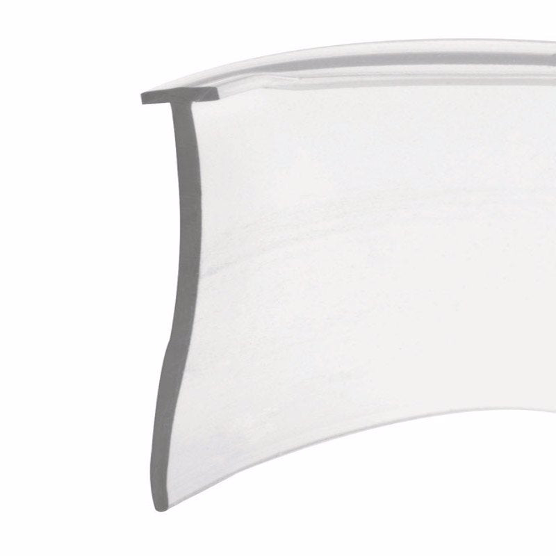 SHOWER DOOR SEAL CLR 1"