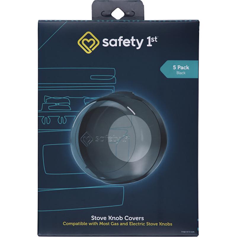 STOVE KNOB COVERS BLK5PK