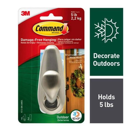 OUTDOOR HOOK MTL BN LRG