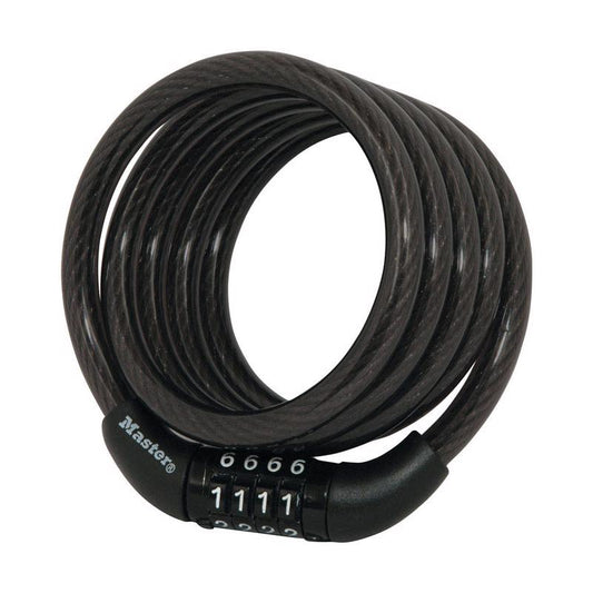 LOCK/CABLE COMBO 4'X5/16