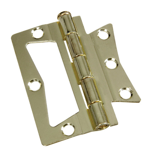 SURF MOUNT HINGE BRS 3"