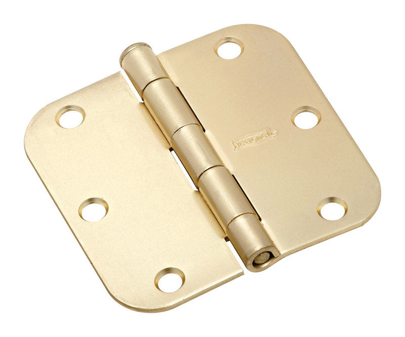 HINGE STN BRS RC3PK 3.5"