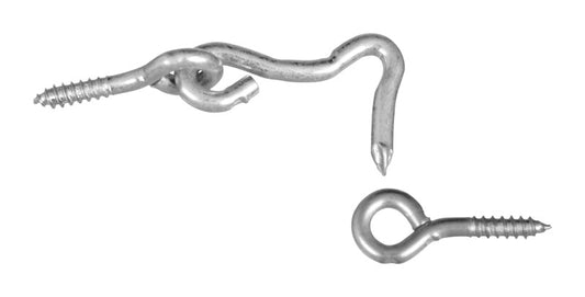 HOOK/EYE ZCN PLT 1"