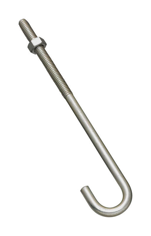 J-BOLT ZNC PLT 5/16X7"