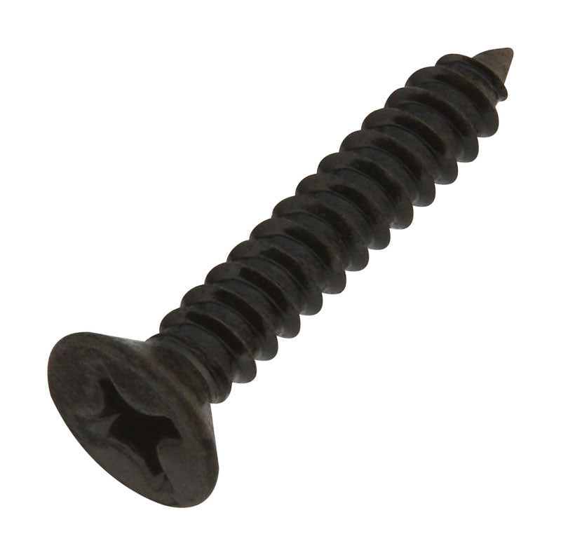 WD SCRW #12X1-1/4"PHL BK