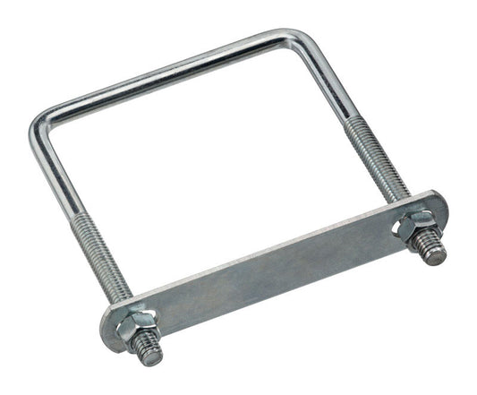 SQ U-BOLT ZN 3/8X4X5"