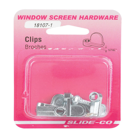 CLIP SCREEN 1/16"MNT CD4