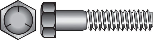 HX HD CP SCRW STL 1/4"