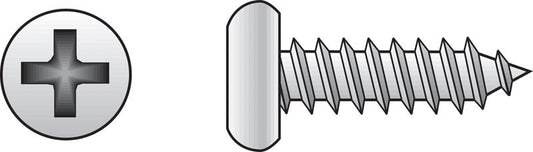 SCRW SM PAN SS14X2"BX100