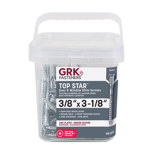 SHIM SCREWS 3-1/8"L