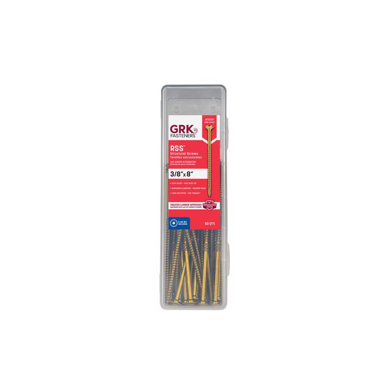 STRCTRL SCREW 3/8X8"