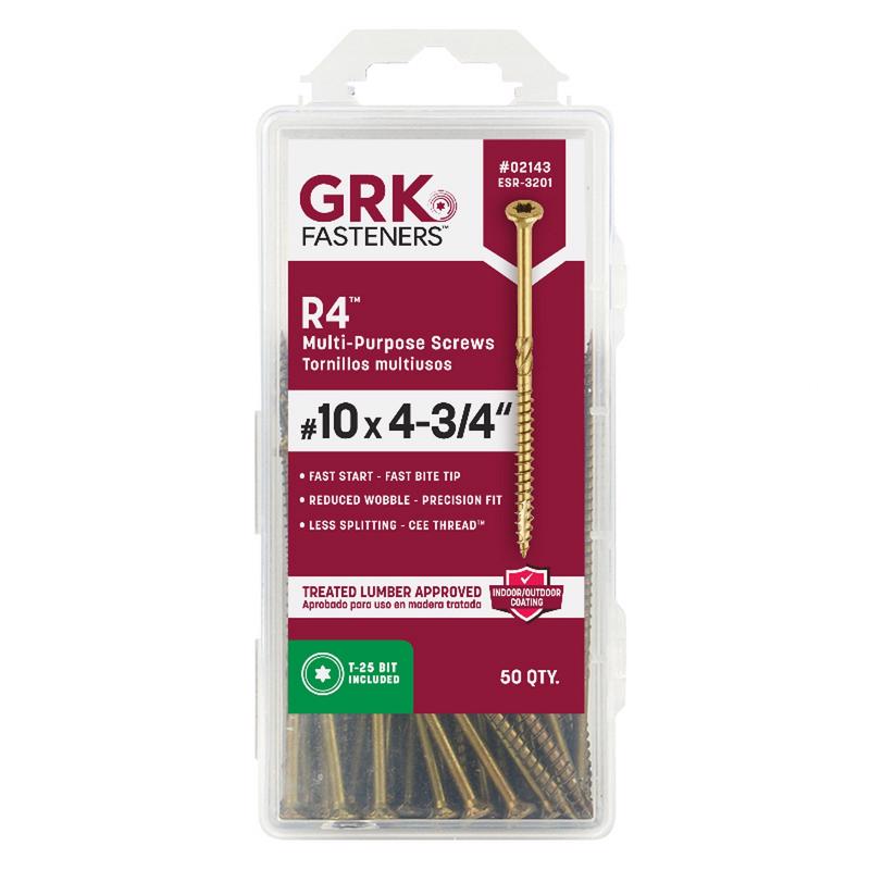 R4 SCREW #10 X 4-3/4"