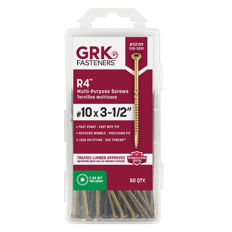 R4 SCREW #10 X 3-1/2"