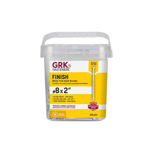 TRIM SCREW #8 X 2"L
