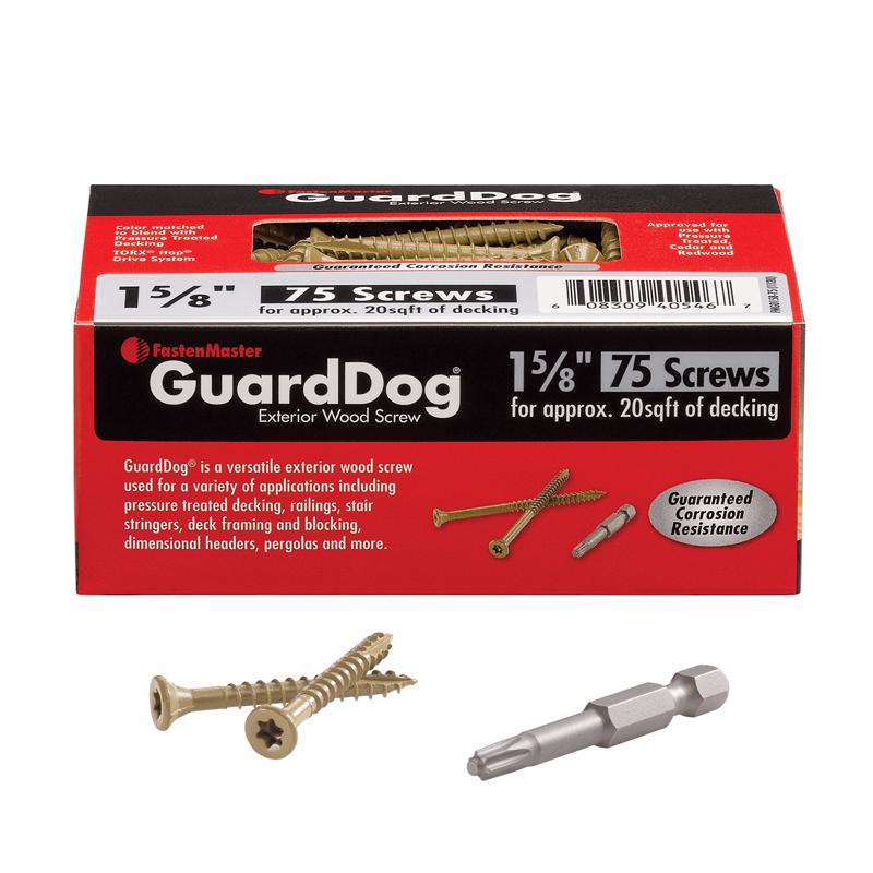 DECK SCREW 1-5/8" 75PK