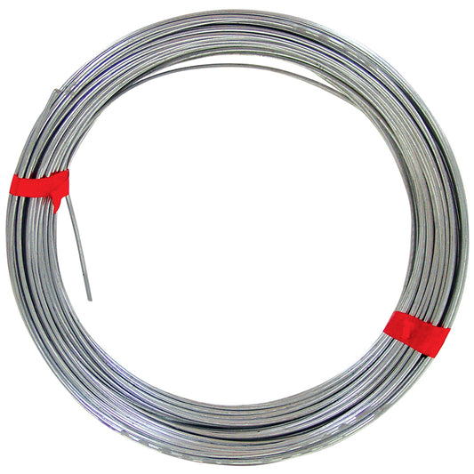 WIRE STL GLVNZ 14GA 100'