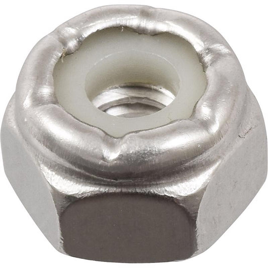 NUT LOCK SS #8-32 BX100