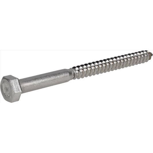 LG SCRW SS 5/16X4"