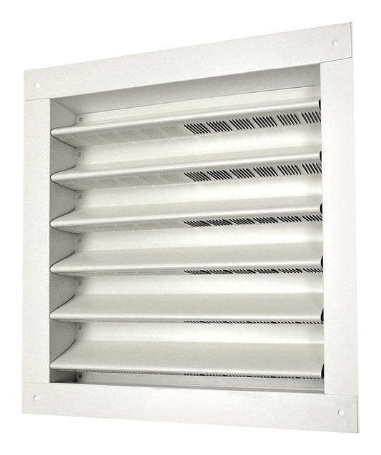 LOUVER WHT ALUM 12"X12"