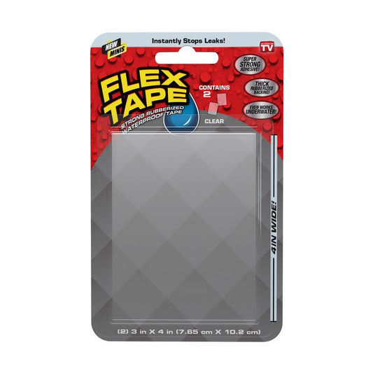 FLEX TAPE MINI 3"X4" CLR