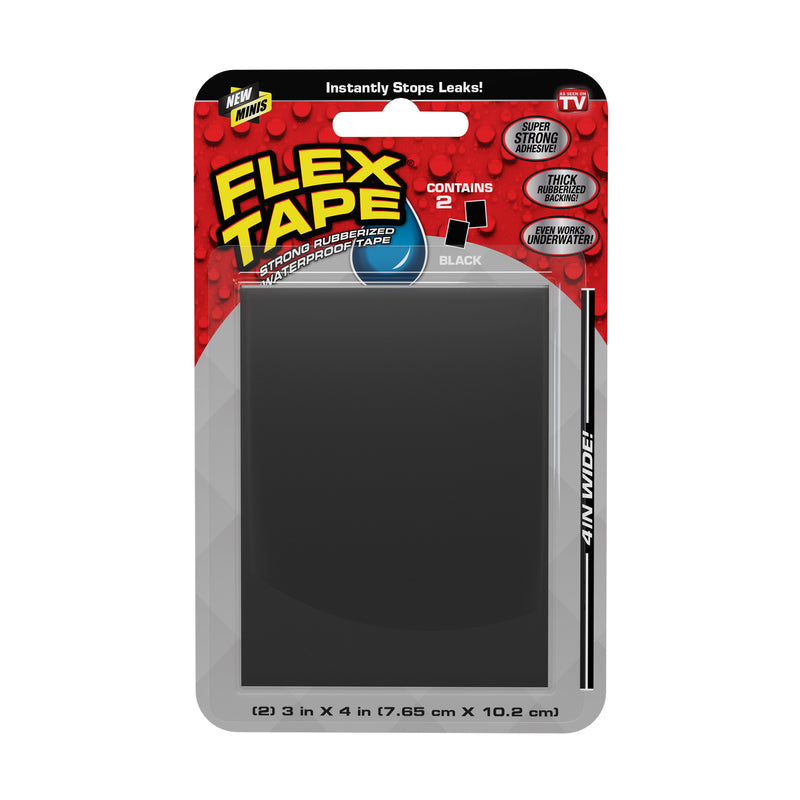 FLEX TAPE MINI 3"X4" BLK