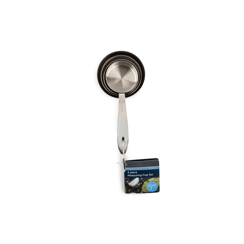 MEASURNG CUP SET GRY 4PC