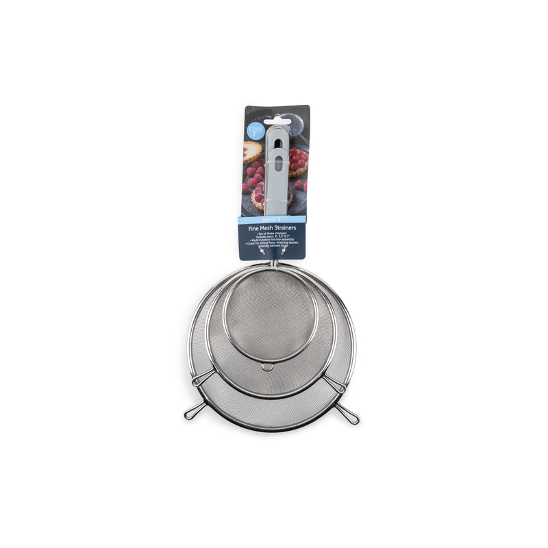 STRAINER ABS/SS NCKL 3PC